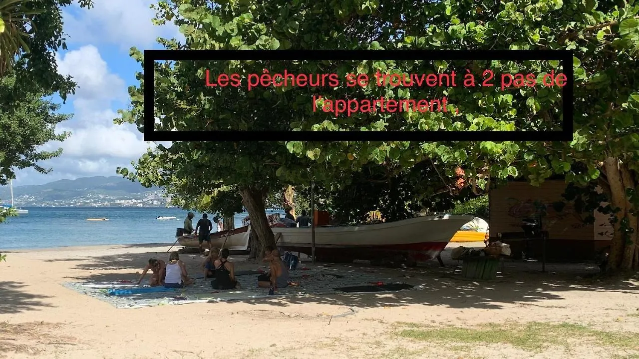 Apartament Les Pieds Dans L'Eau Les Trois-Ilets